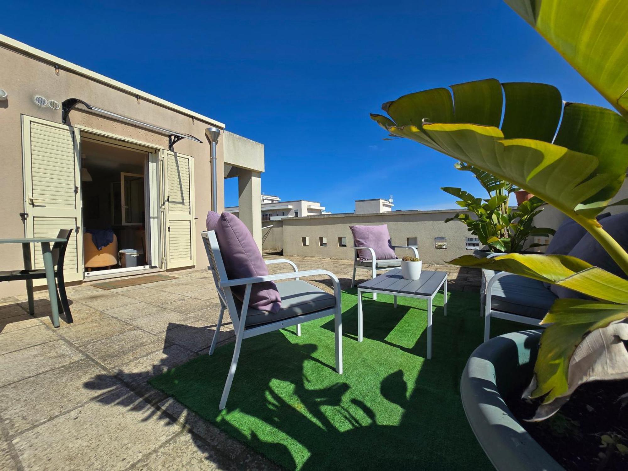 "Elle Home" Attico Panoramico Lecce Eksteriør bilde